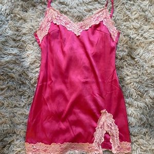 White fox mini dress